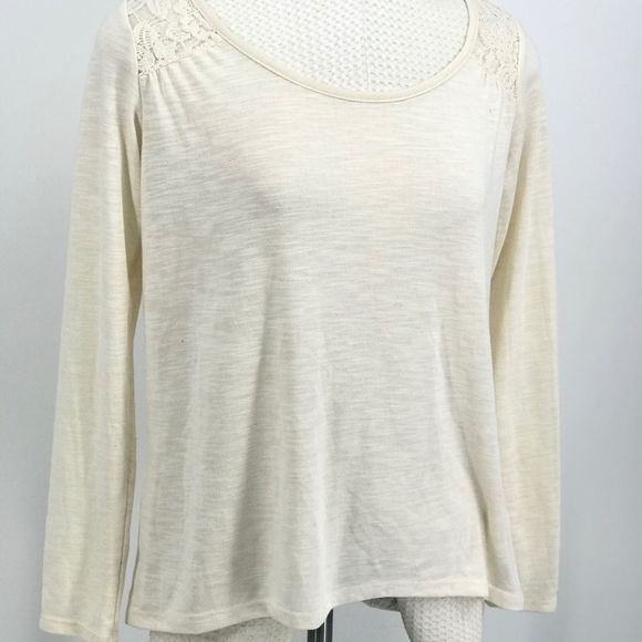 Rewind Knit Long Sleeve Top with Lace Back Detail - Picture 4 of 5